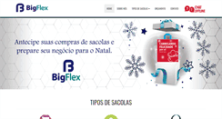 Desktop Screenshot of bigflex.com.br